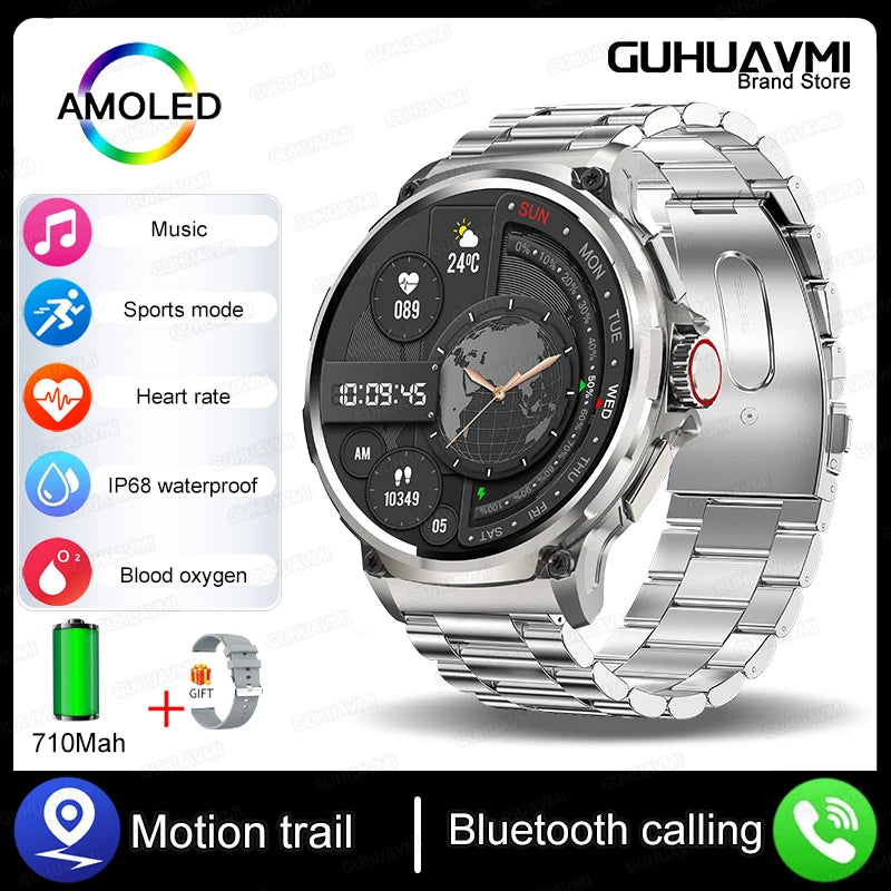 New 1.85-inch ultra AMOLED Smart Watch