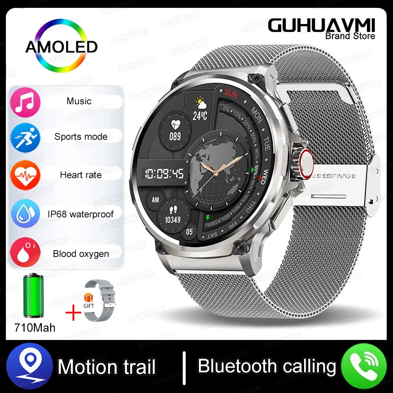 New 1.85-inch ultra AMOLED Smart Watch
