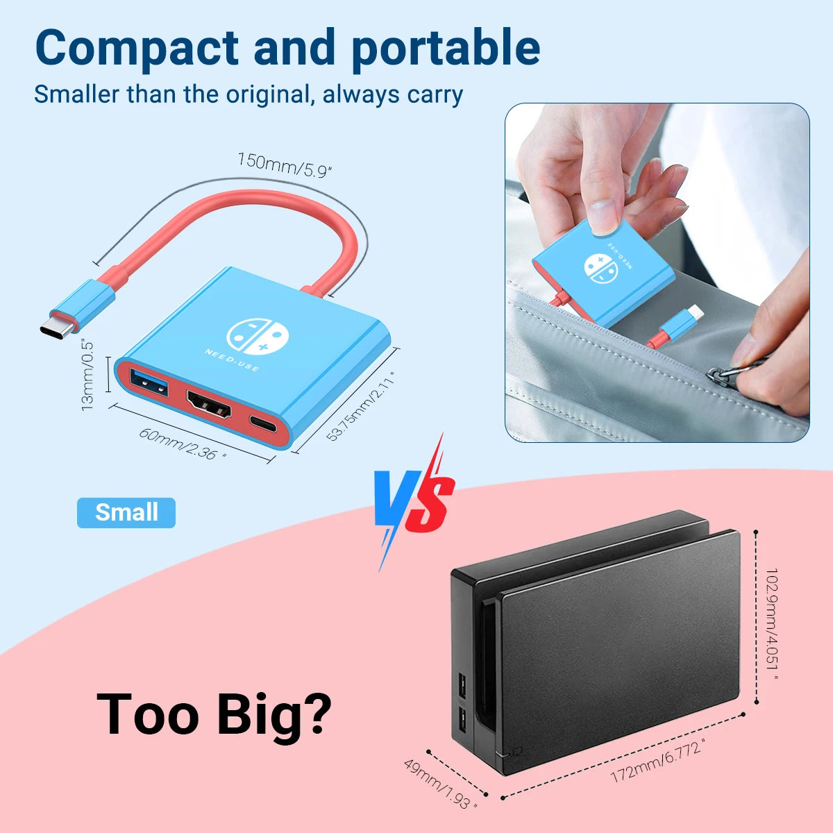 Portable Game Docking Station