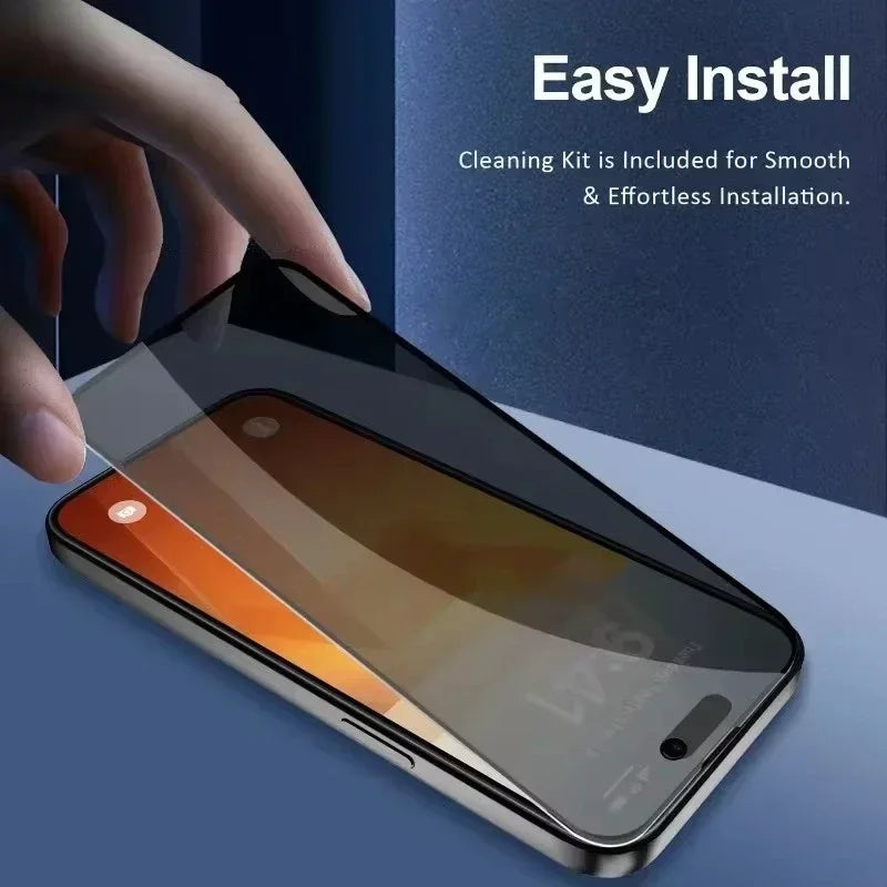 5Pcs Full Cover Privacy Screen Protector For iPhone 16 to 11