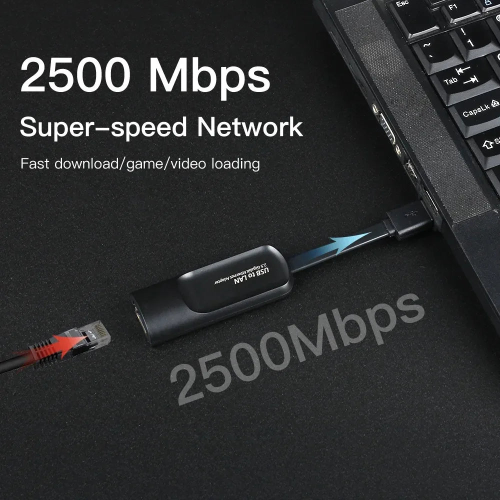 2500Mbps Ethernet Adapter