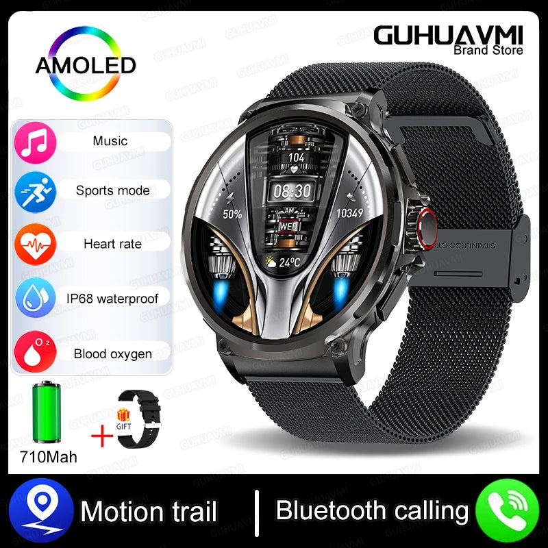 New 1.85-inch ultra AMOLED Smart Watch