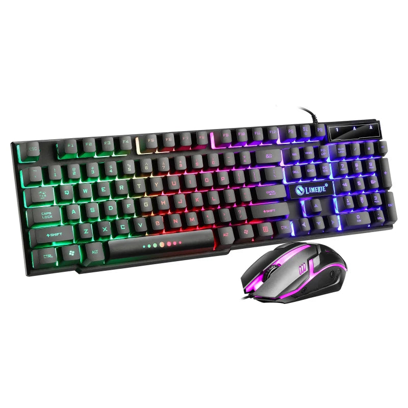 Wired Gaming Keyboard and Mouse Set