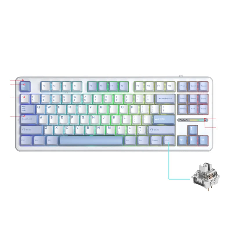 Aula F87 PRO Mechanical Keyboard