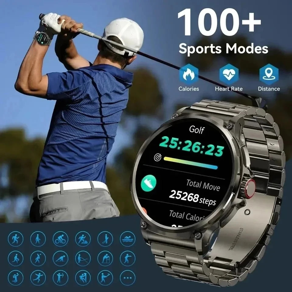 New 1.85-inch ultra AMOLED Smart Watch