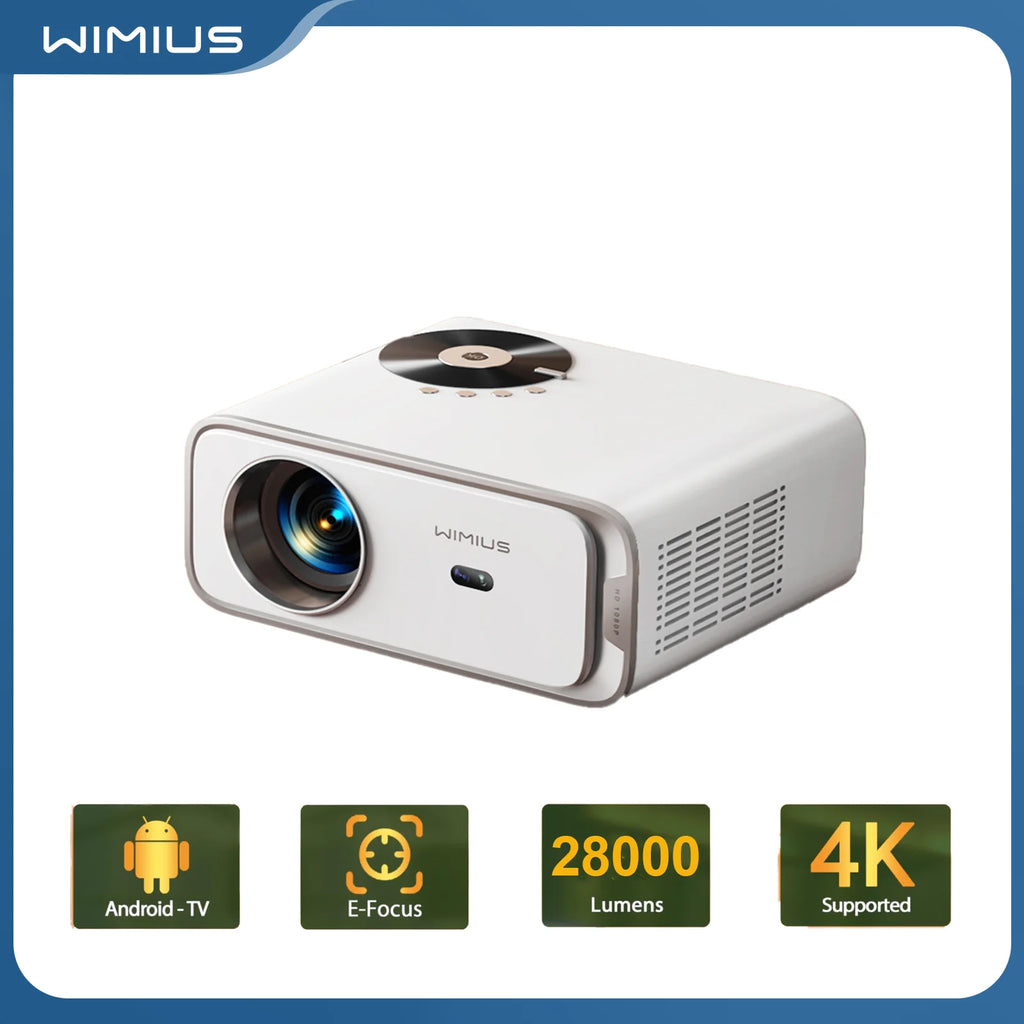 Wimius Projector Native 1080P