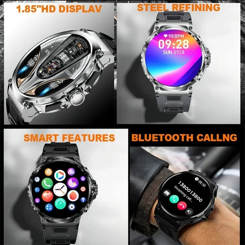 New 1.85-inch ultra AMOLED Smart Watch