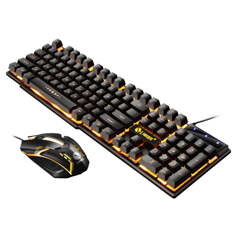 Wired Gaming Keyboard and Mouse Set
